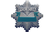 obraz przedstawia emblemat policja