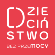 obraz przedstawia napis DZIECIŃSTWO