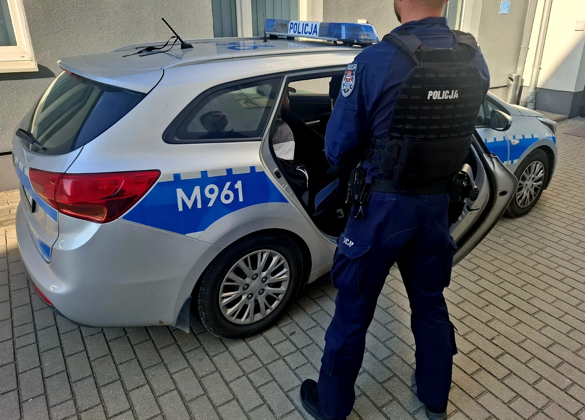 36‑latk zatrzymany za jazdę pod wpływem alkoholu